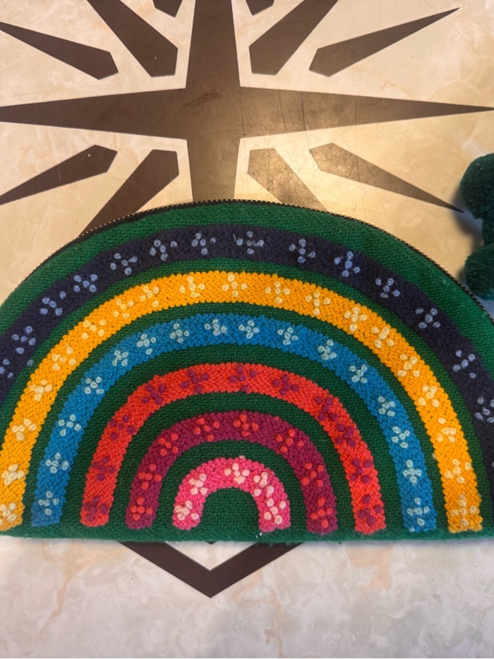 Noonday Collection Rainbow clutch